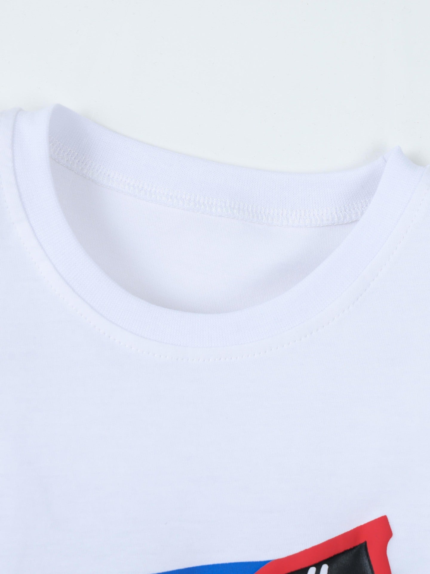 Children's Shark Graphic Round Neck T-Shirt