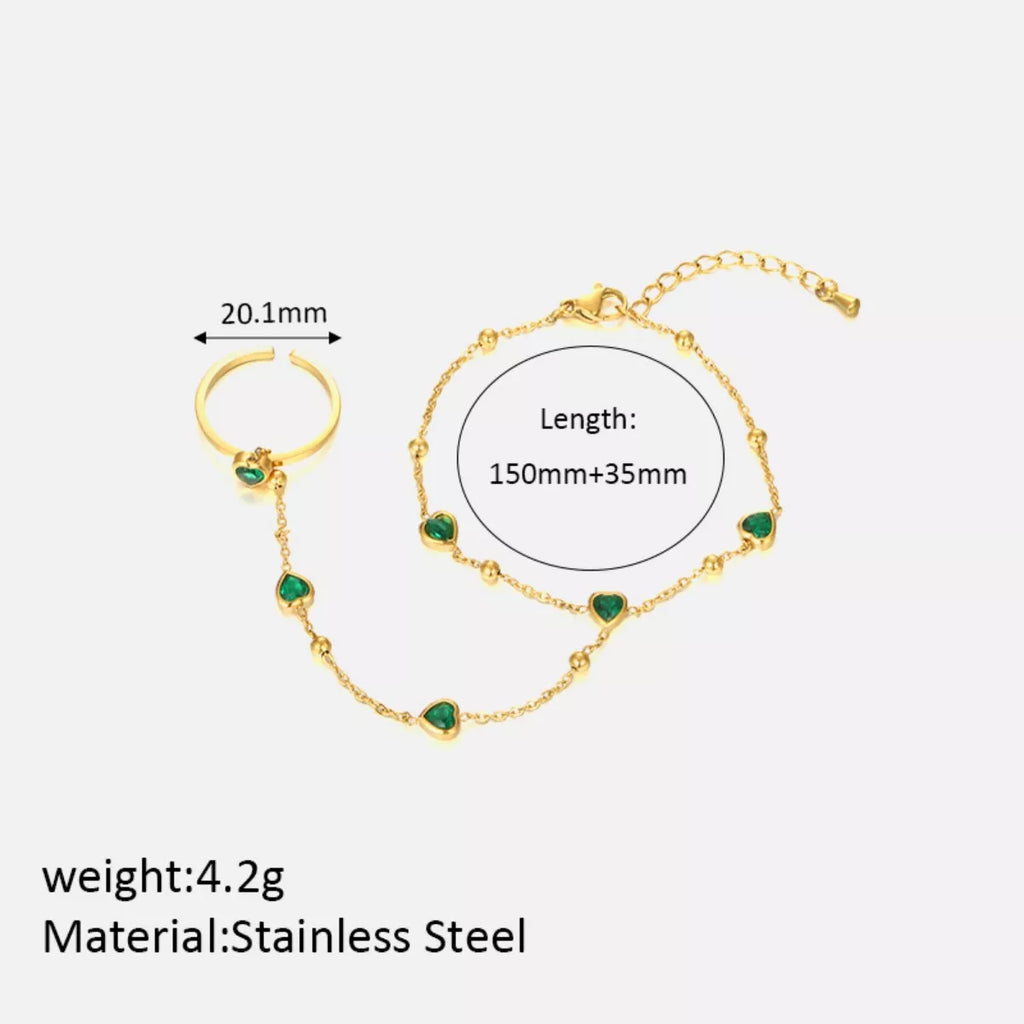 18K Gold-Plated Chain Bracelet