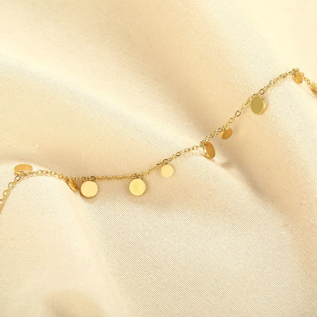18K Gold-Plated Charm Bracelet