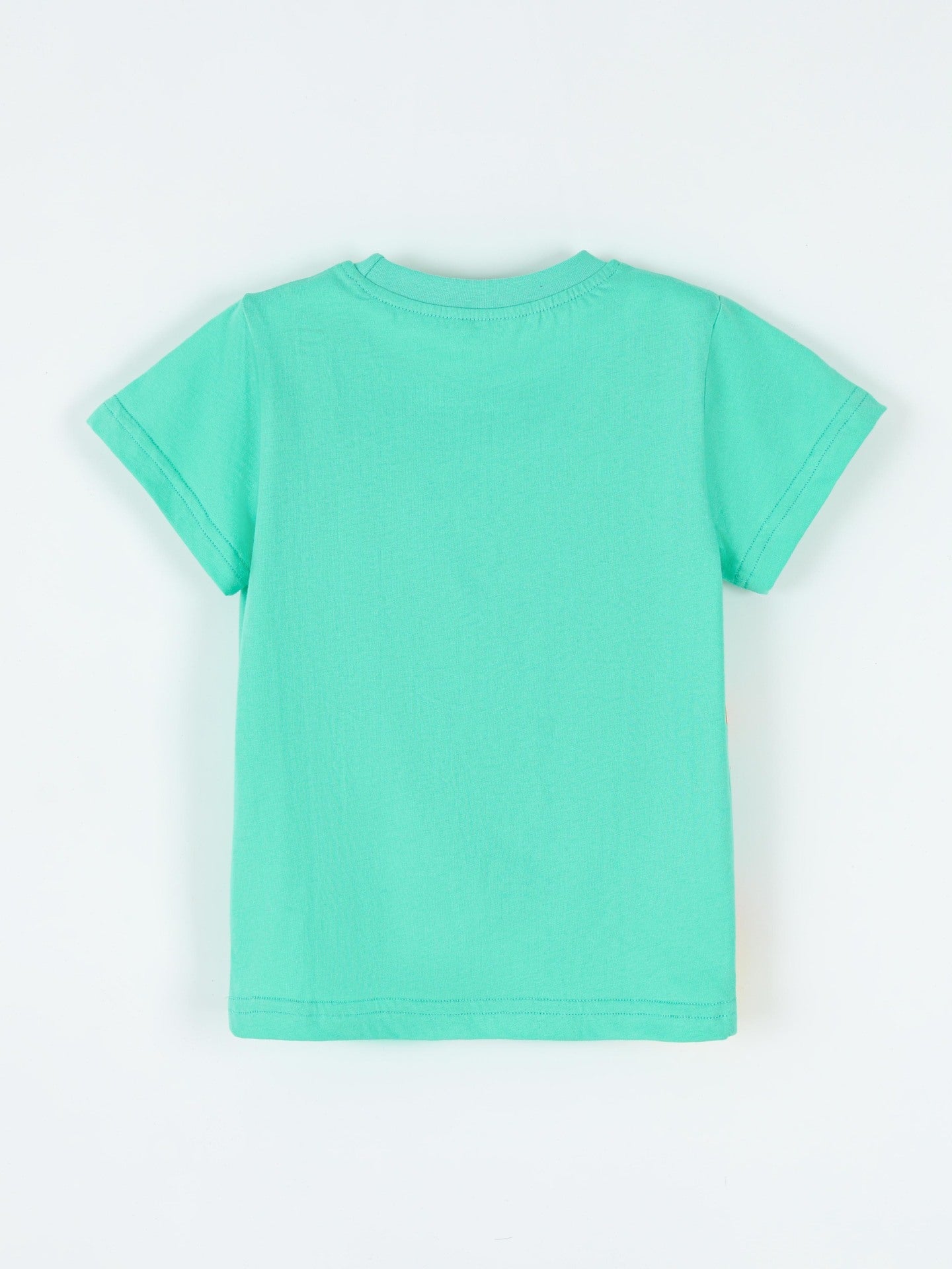 Children's Dinosaur Round Neck Short Sleeve T-Shirt