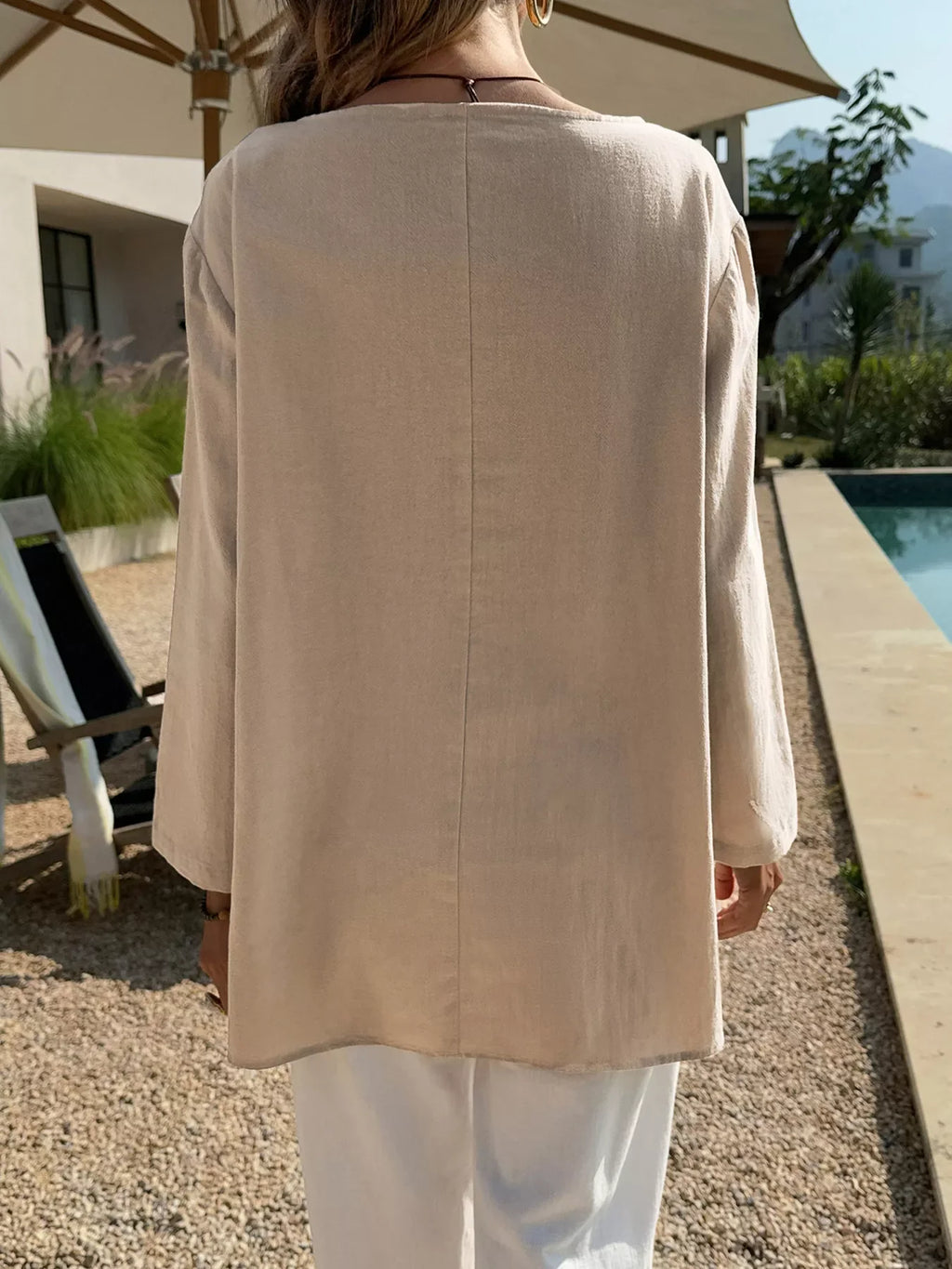 Casual Loose Long Sleeve Blouse
