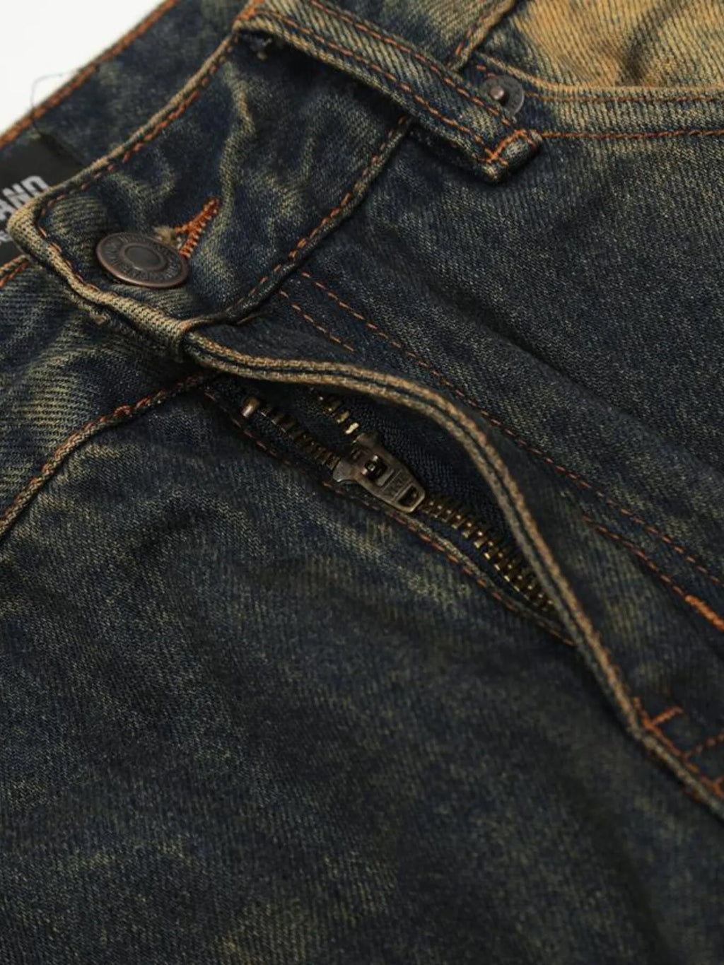 Men's Washed Flare Jeans
