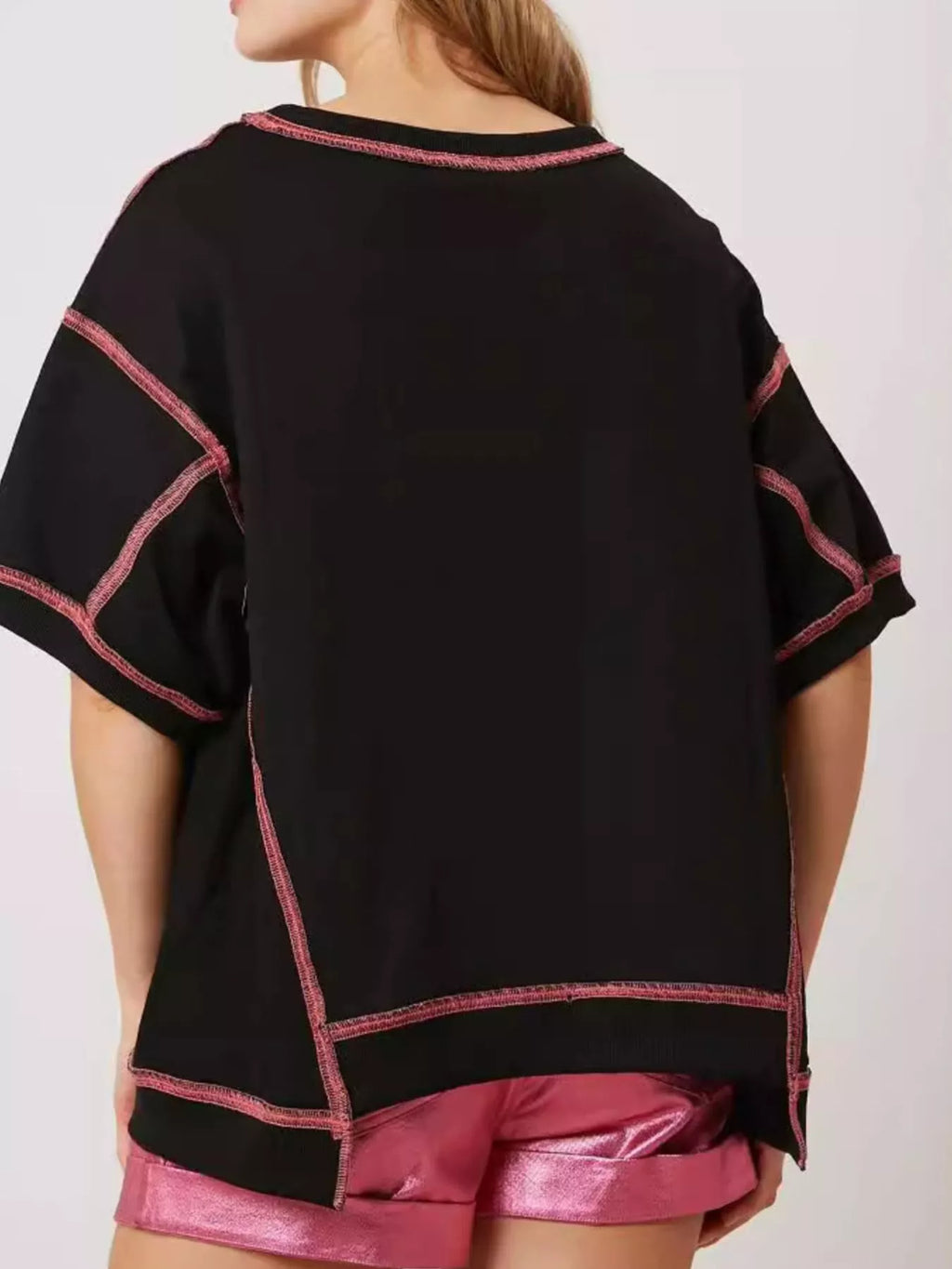 Sequin Lobster Half Sleeve T-Shirt