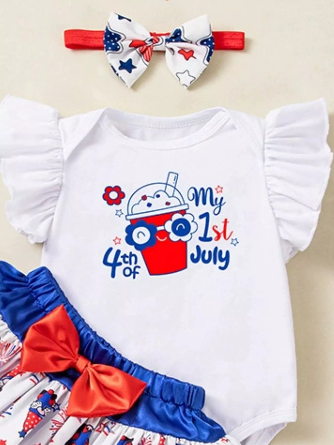 Children's My First 4th of July Outfit Set