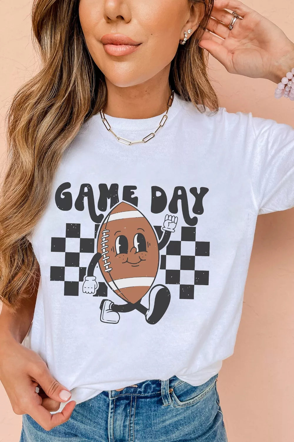 Game Day Football Graphic T-Shirt