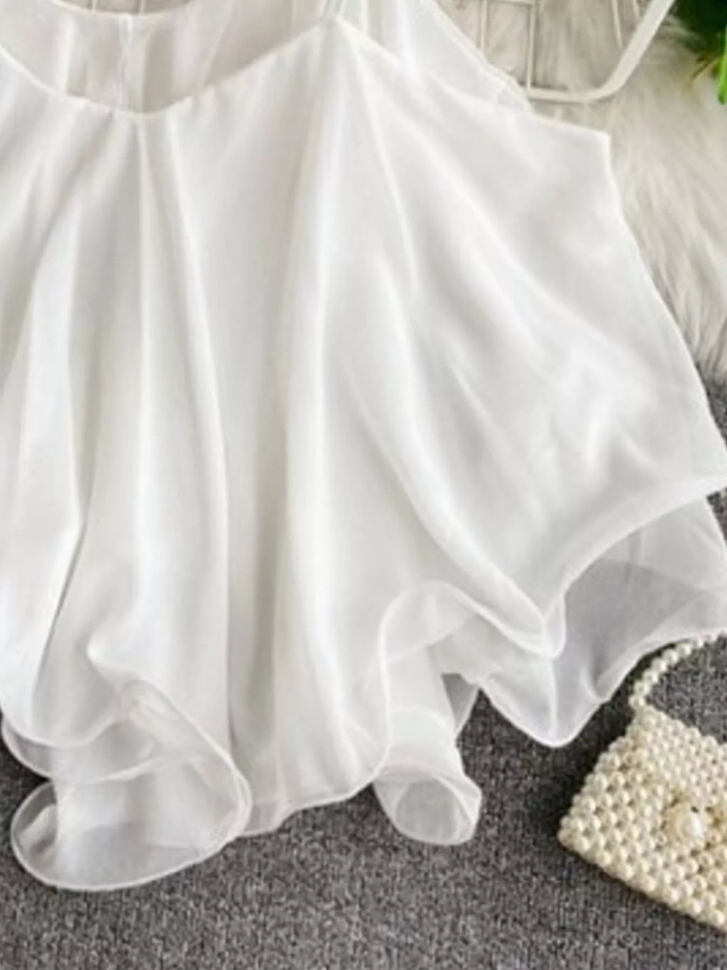 Ruffled Flowy Cami