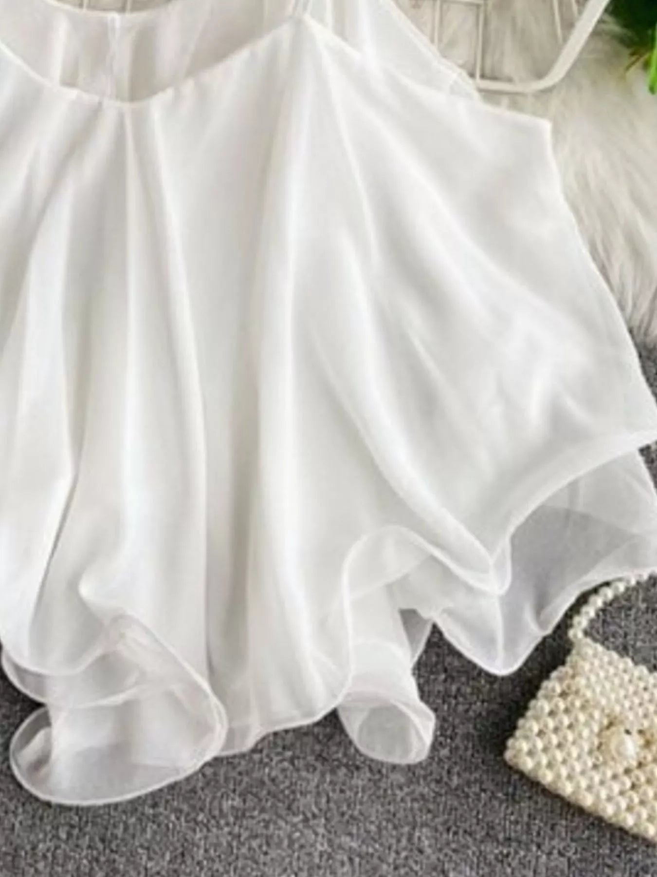 Ruffled Flowy Cami