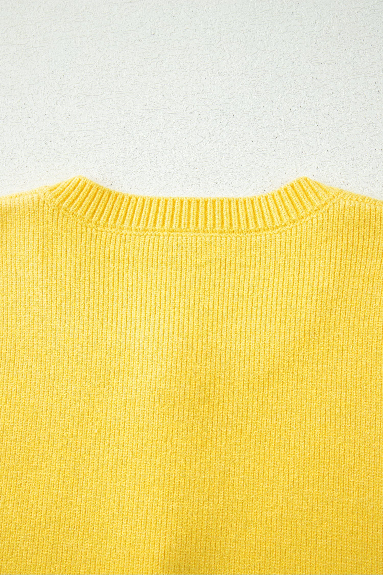 Solid Knit Sleeveless Button Front Pocketed Sweater