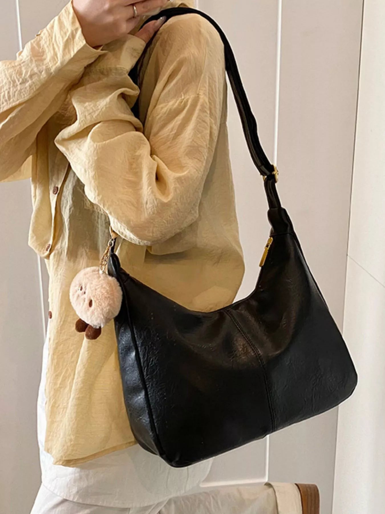 PU Leather Shoulder Bag