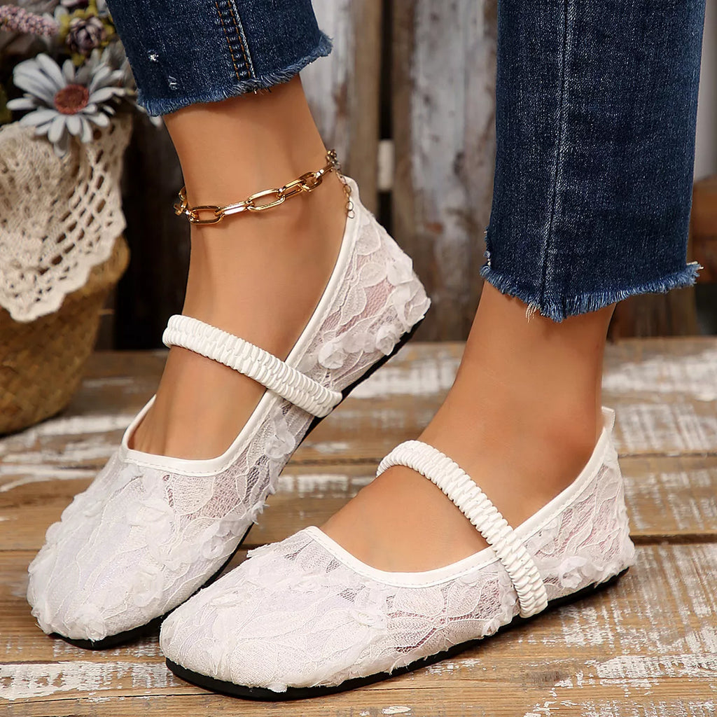 Round Toe Flats Slip-Ons