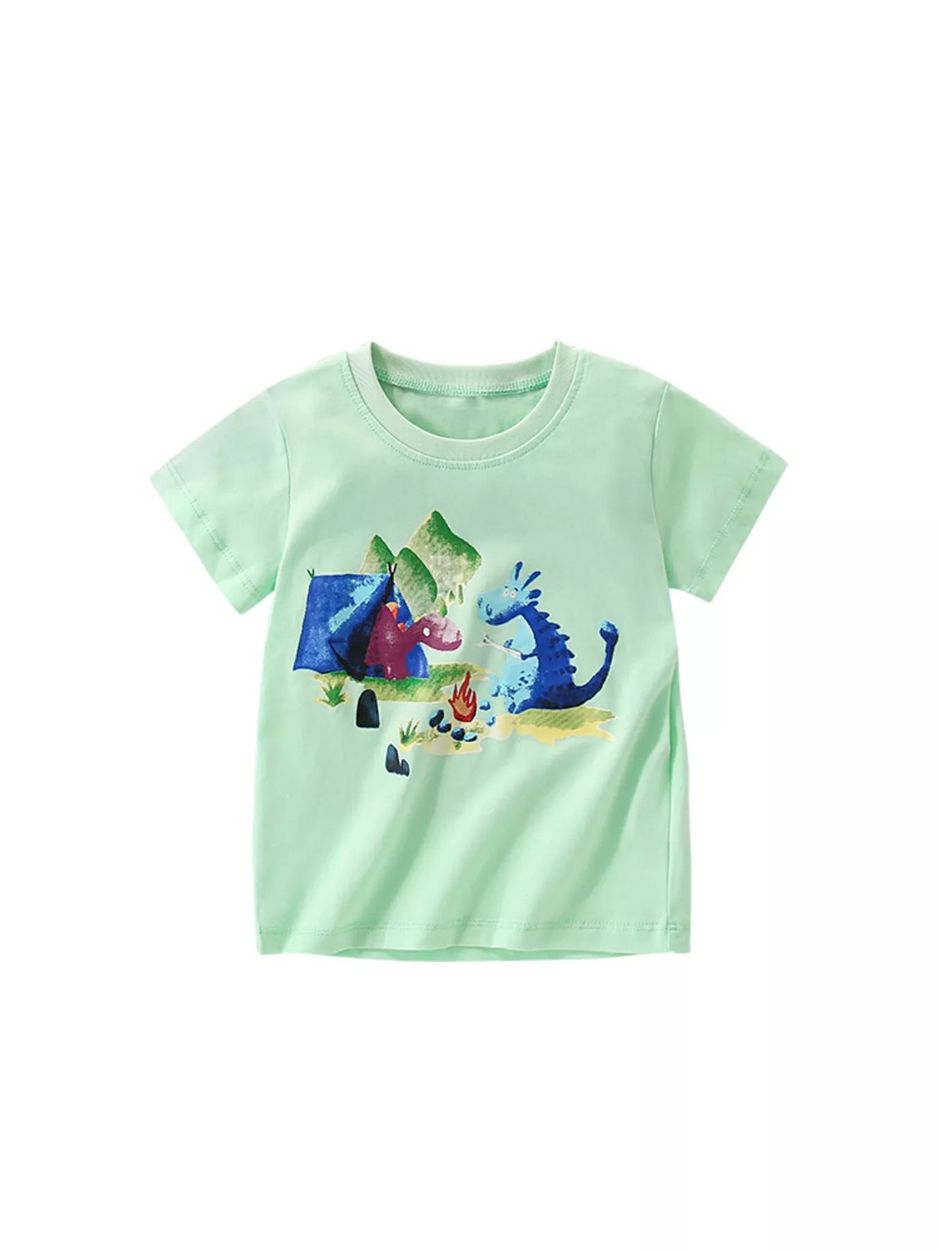 Children's Graphic Round Neck Tee