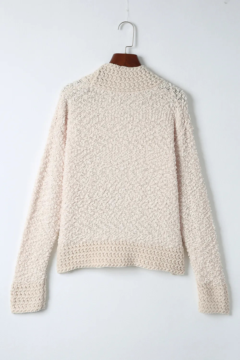 Solid Color Open Front Cardigan