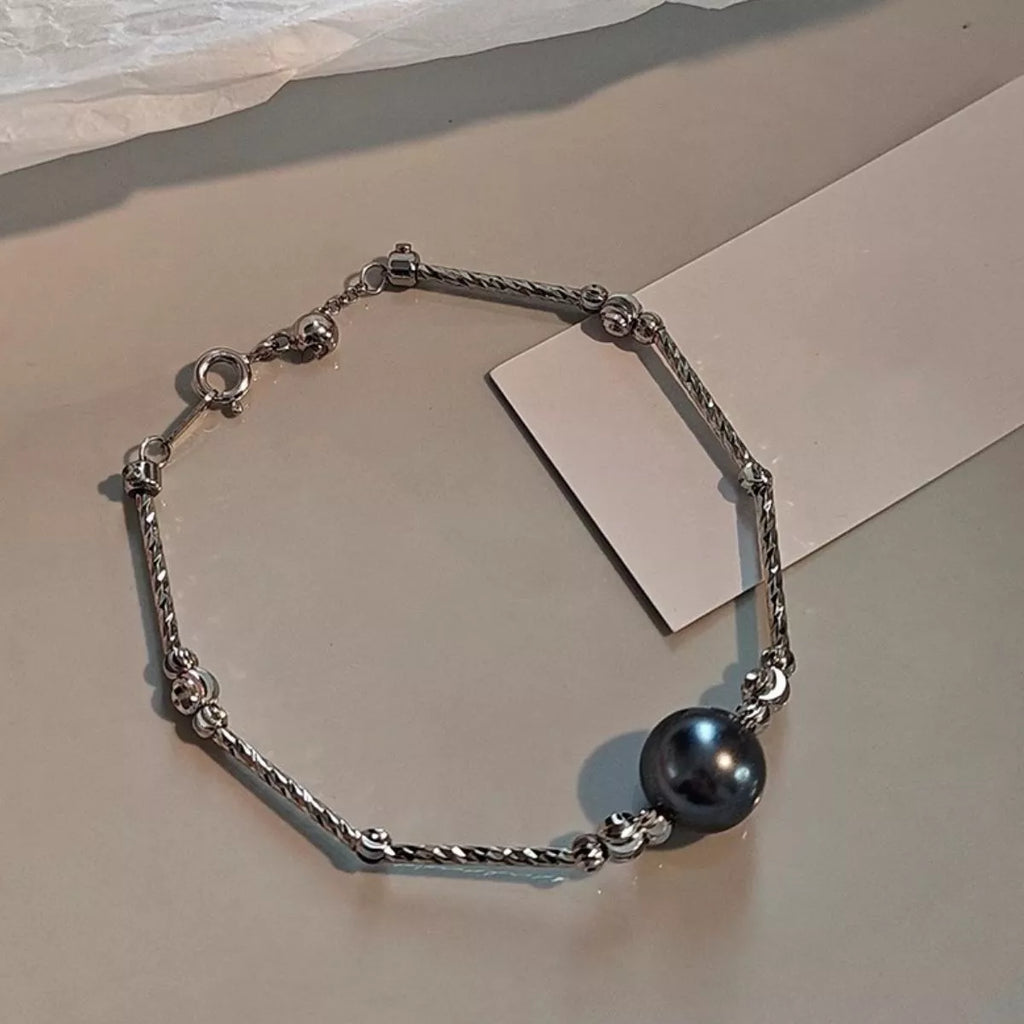 Pearl Accent Chain Bracelet