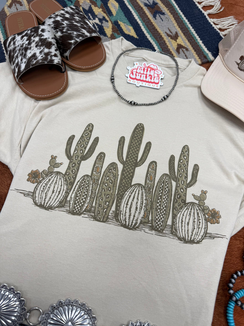 Western Cactus Garden Graphic Tee