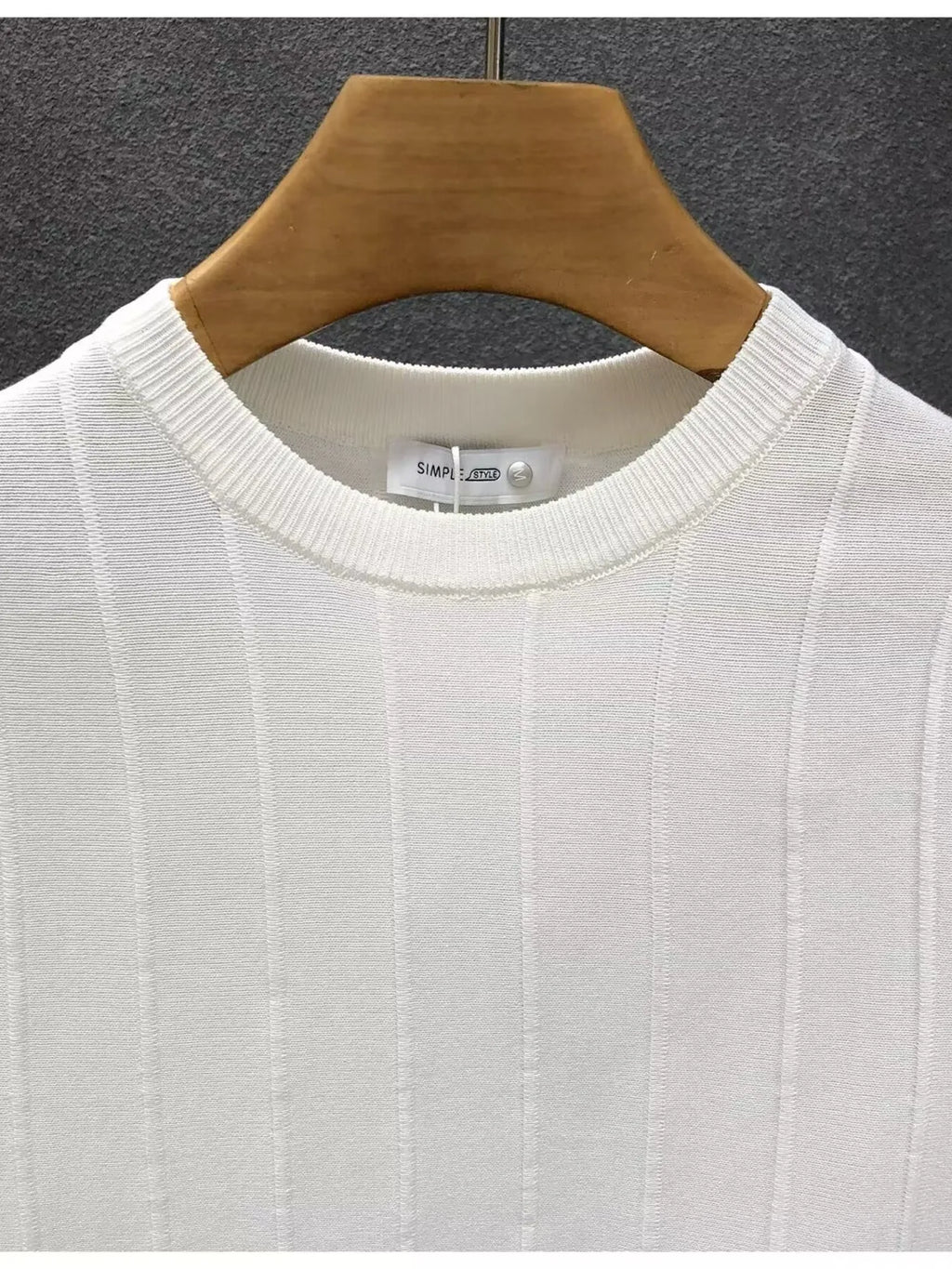Men's Full Size Round Neck Short Sleeve T-Shirt Plus Size