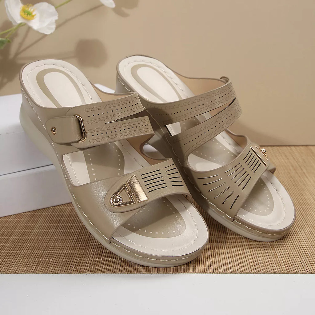 Open Toe Wedge Sandals