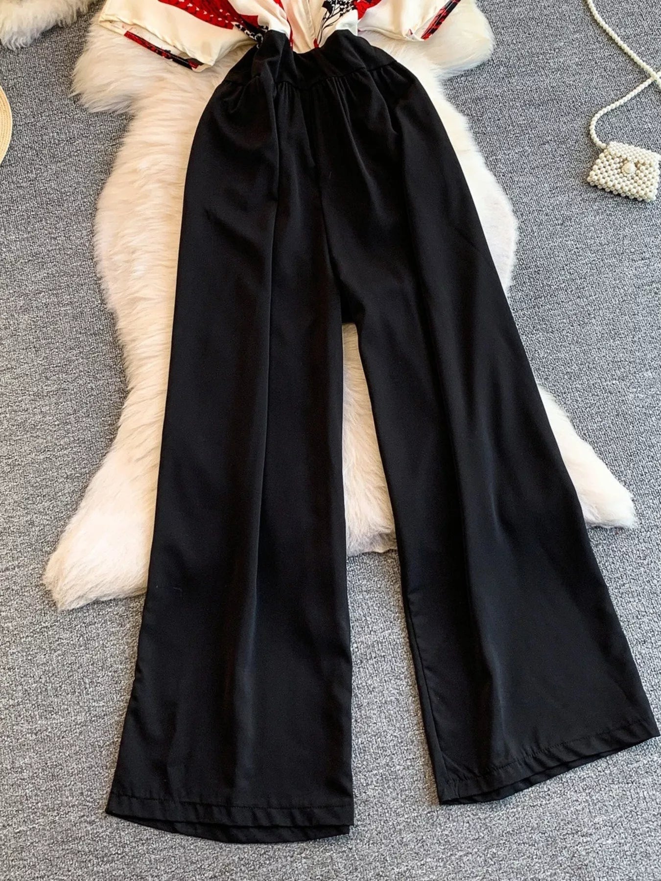 Printed Wide Leg Jumpsuit
