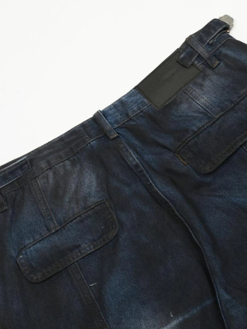 Men's Loose Fit Cargo Jeans