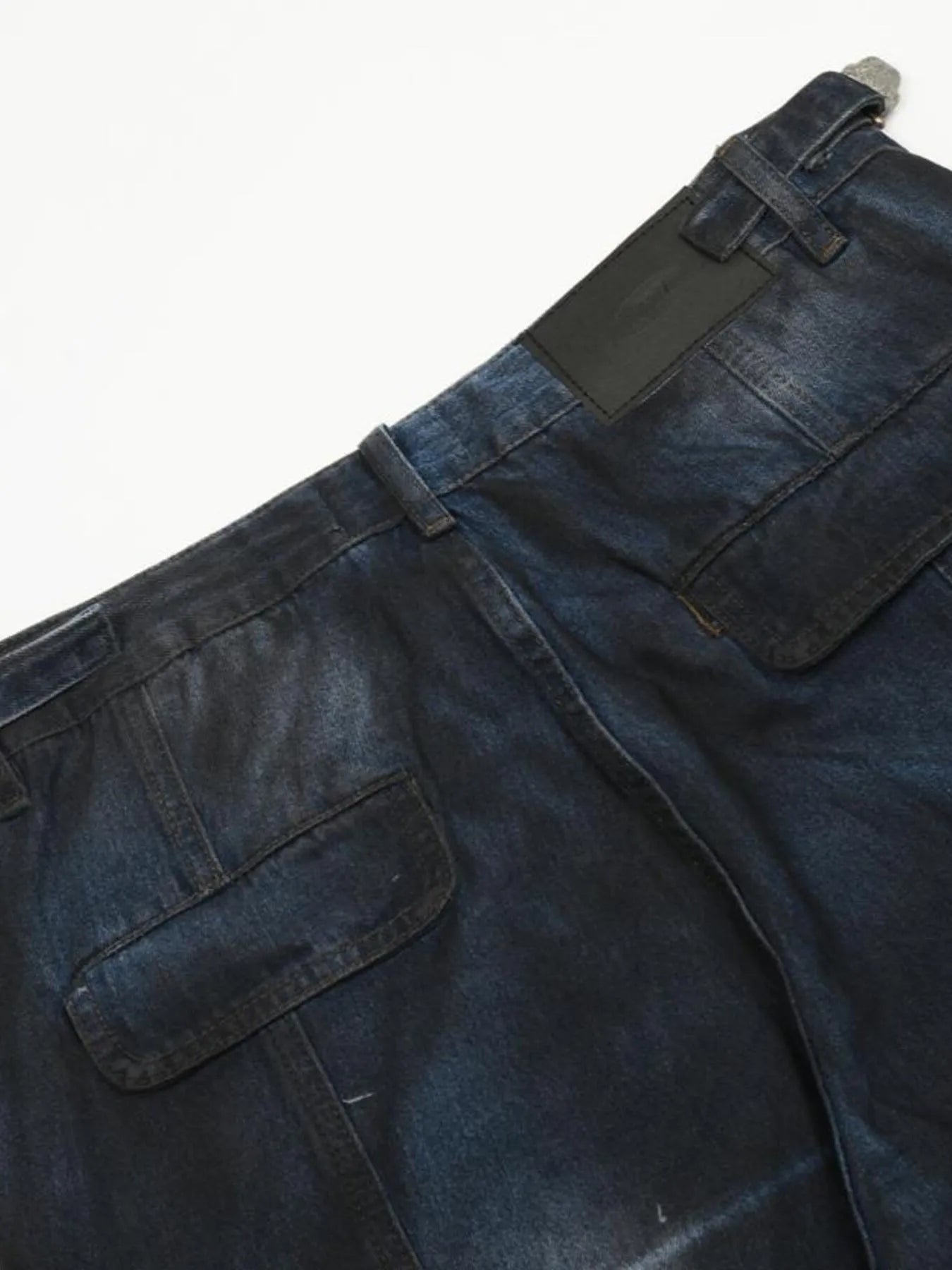 Men's Loose Fit Cargo Jeans