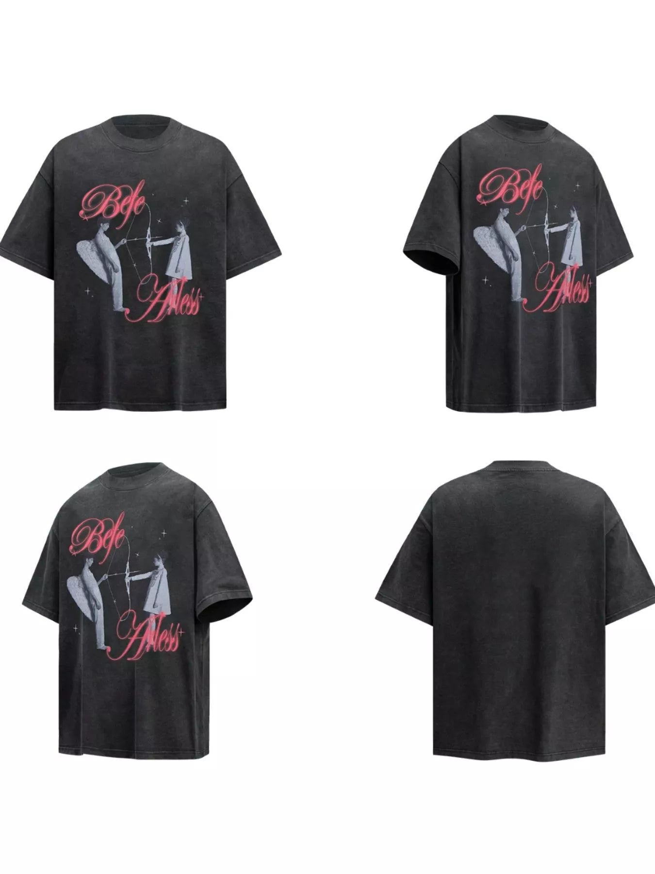 Men's Graphic Round Neck Half Sleeve T-Shirt