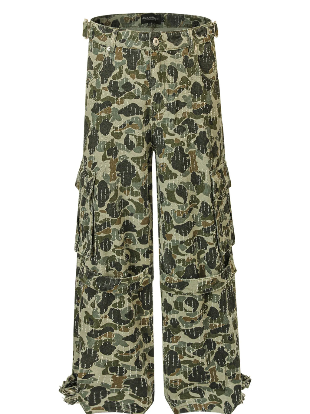 Men's Camouflage Cargo Pants with Multiple Pockets
