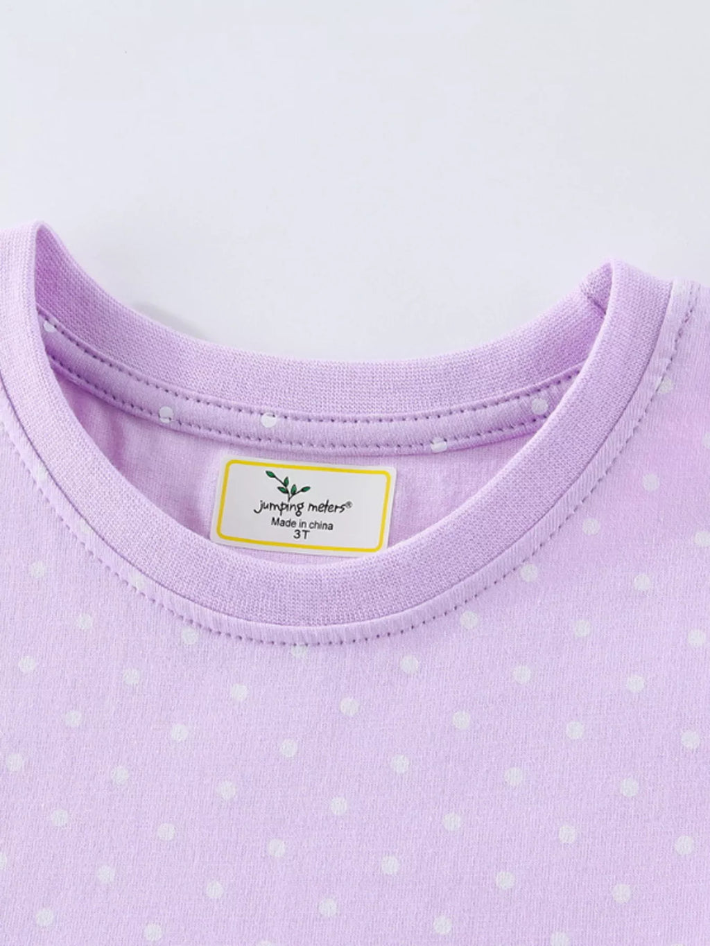 Children's Ballerina Embroidered Round Neck Dress