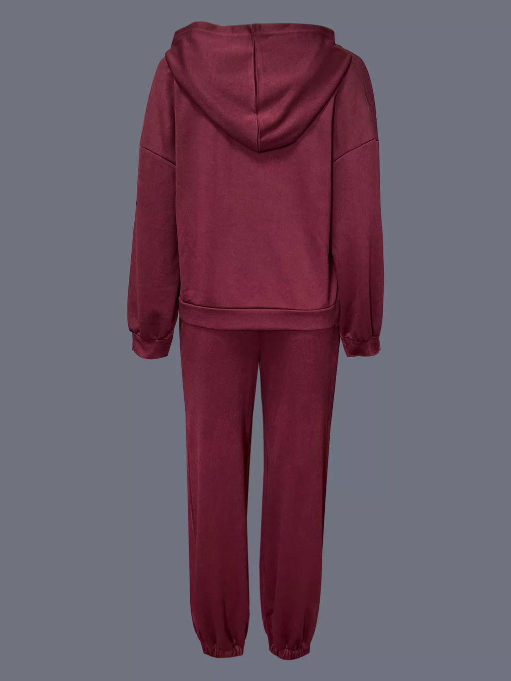 Casual Hoodie and Cropped Pants Set