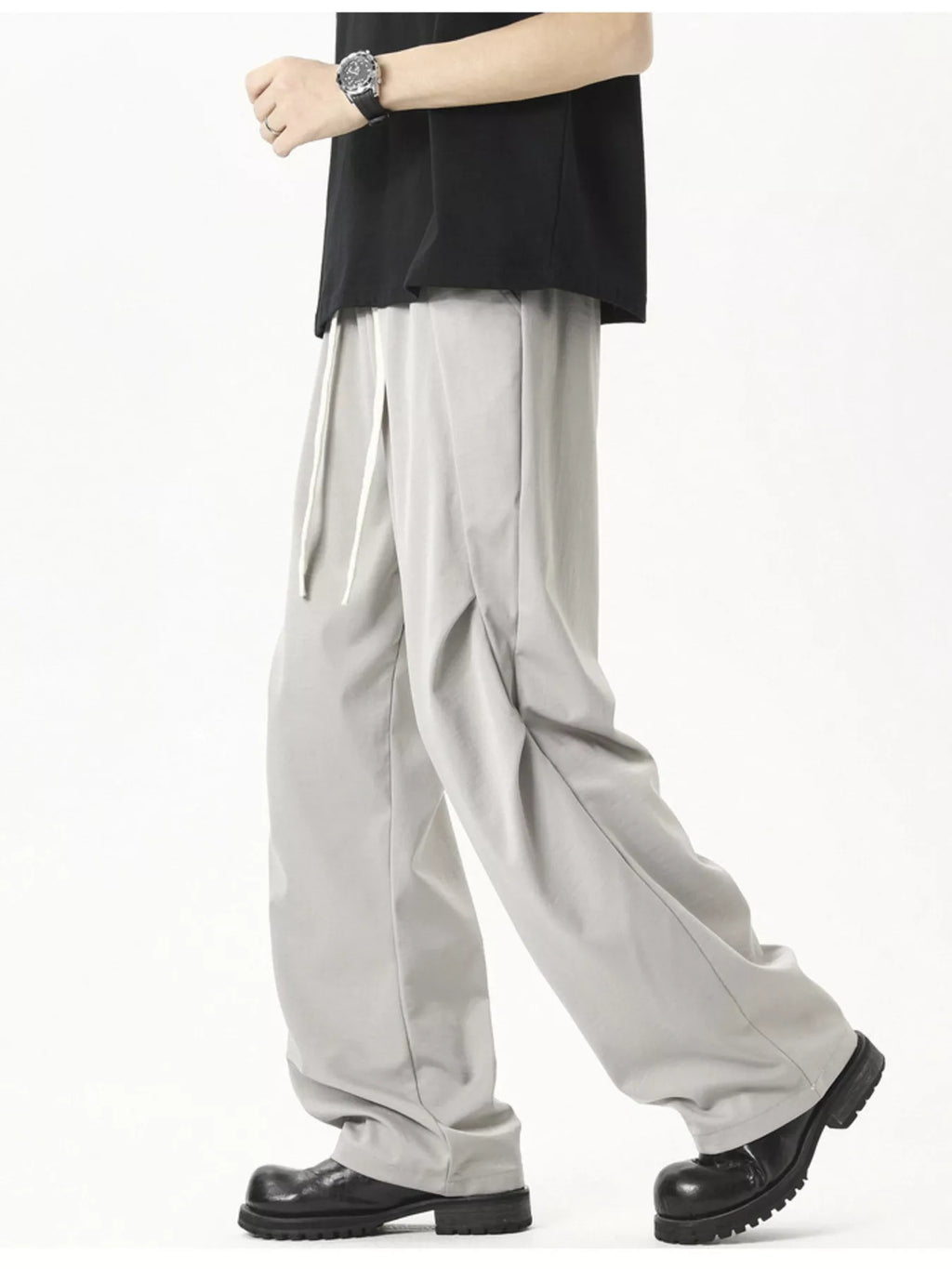 Men's Plus Size Loose Fit Drawstring Pants