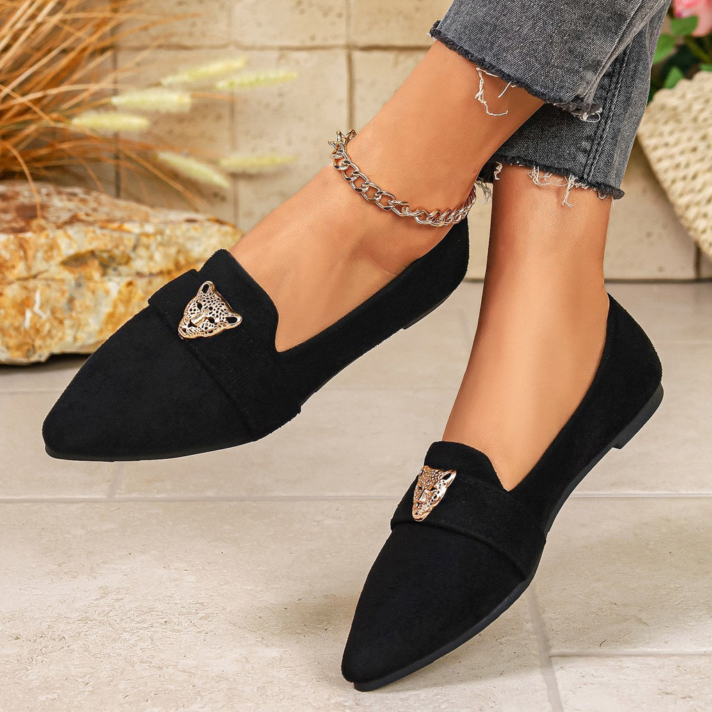 Point Toe Slip-Ons