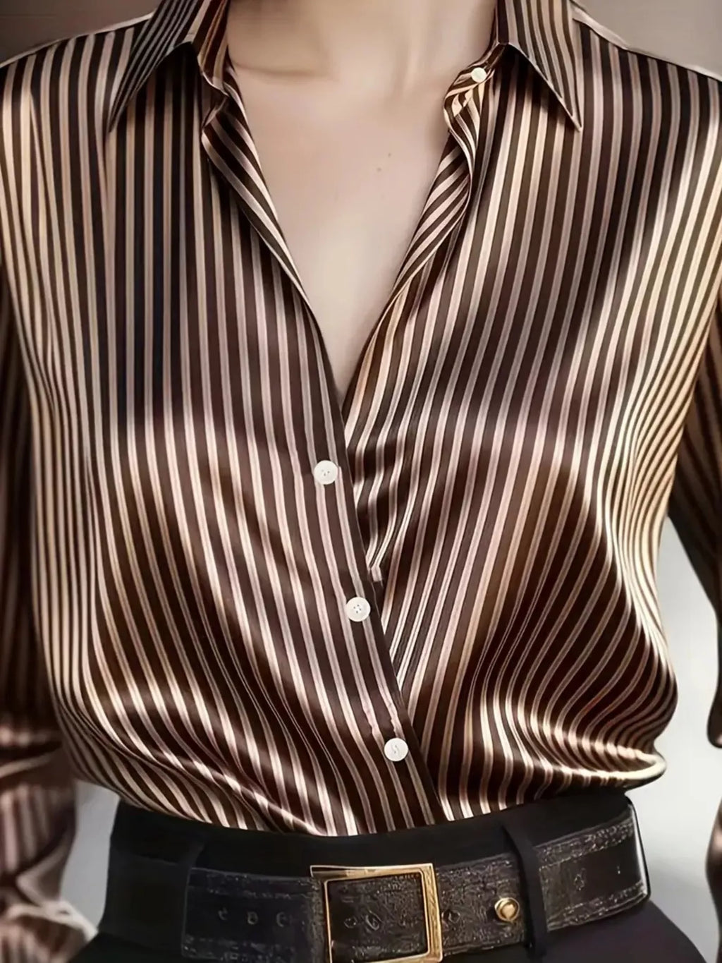 Striped Long Sleeve Shirt