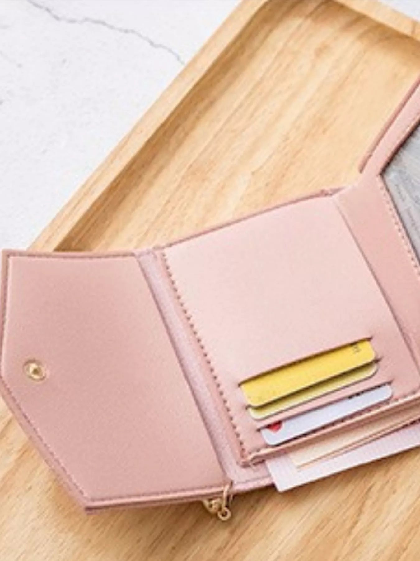 PU Leather Tassel Wallet