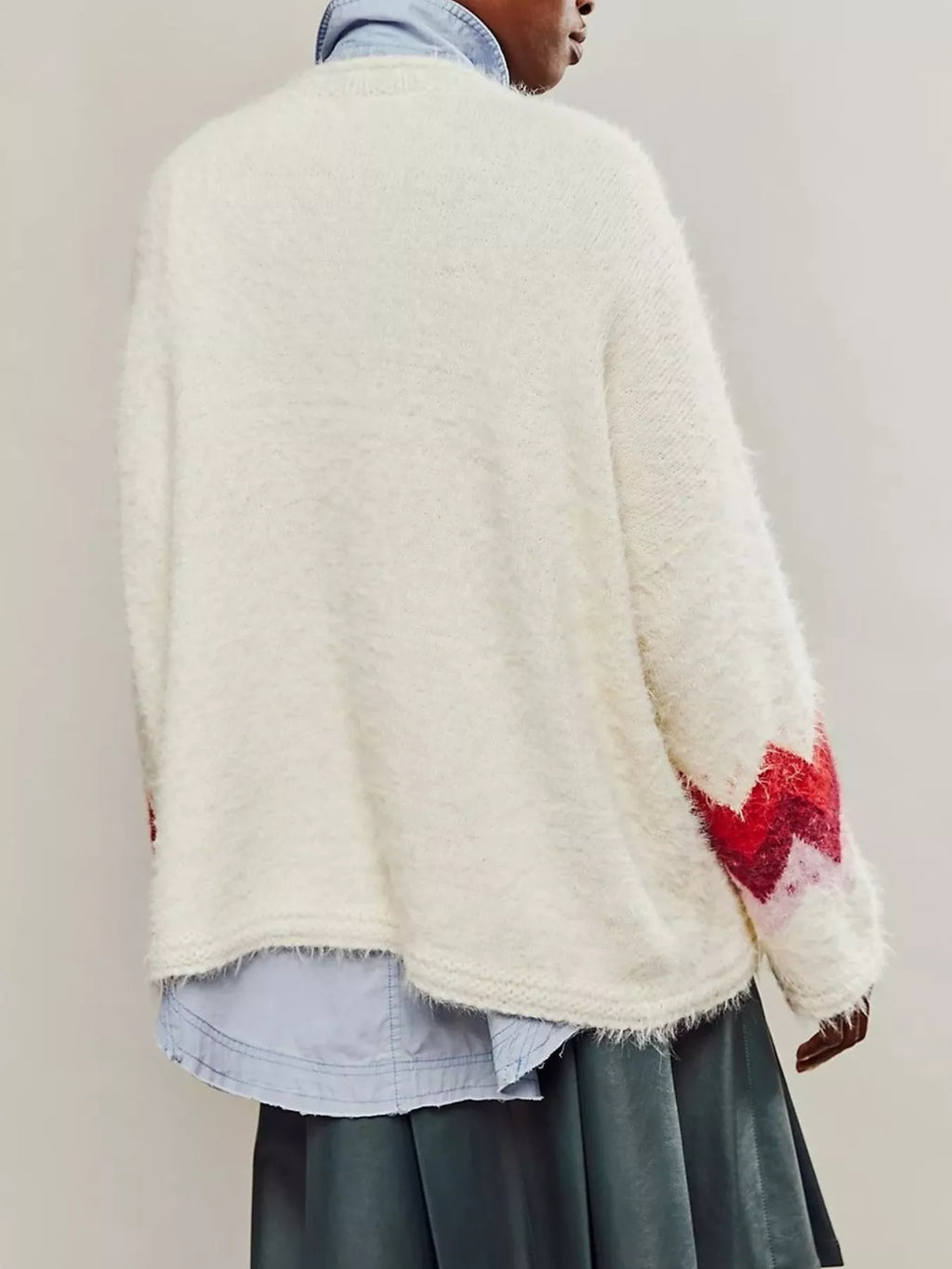 Fruit Round Neck Long Sleeve Sweater