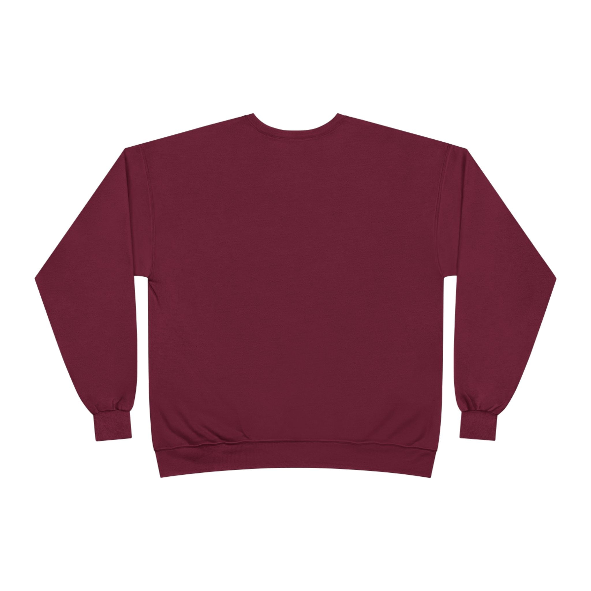 Jesus Crown Crewneck Sweatshirt — Gold Script Inspirational Pullover