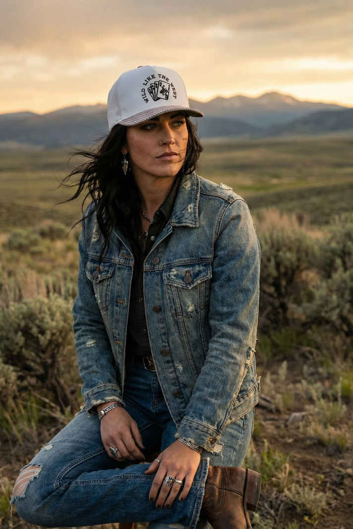 TRR - Cotton Structured Hat - WILD LIKE THE WEST