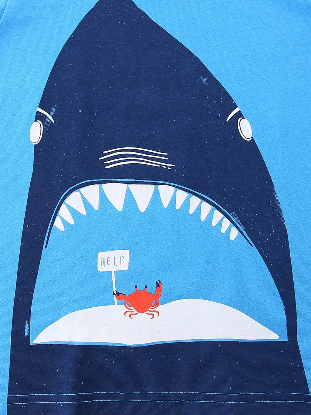 Children's Shark Graphic Short Sleeve T-Shirt