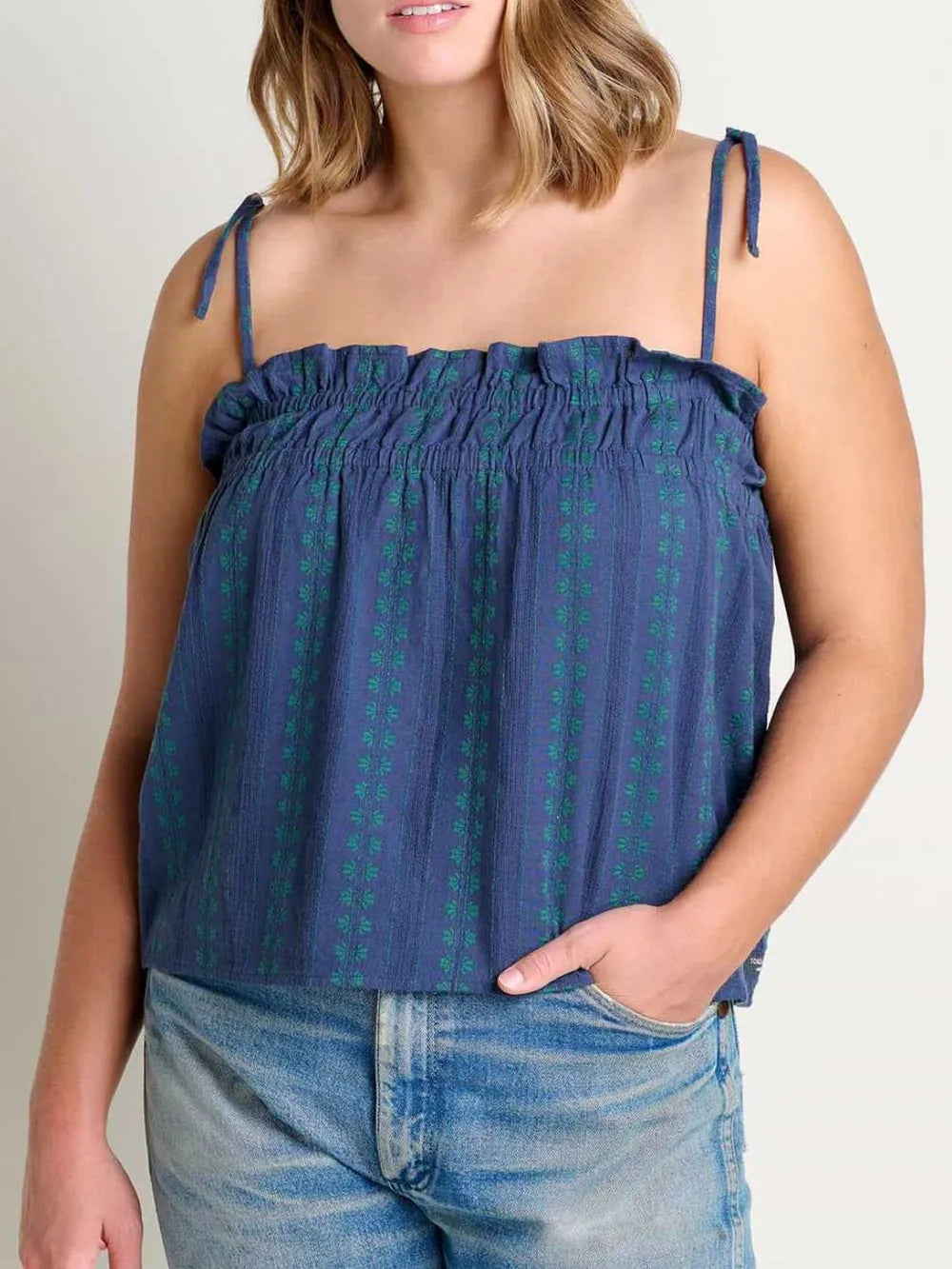Frill Square Neck Cami
