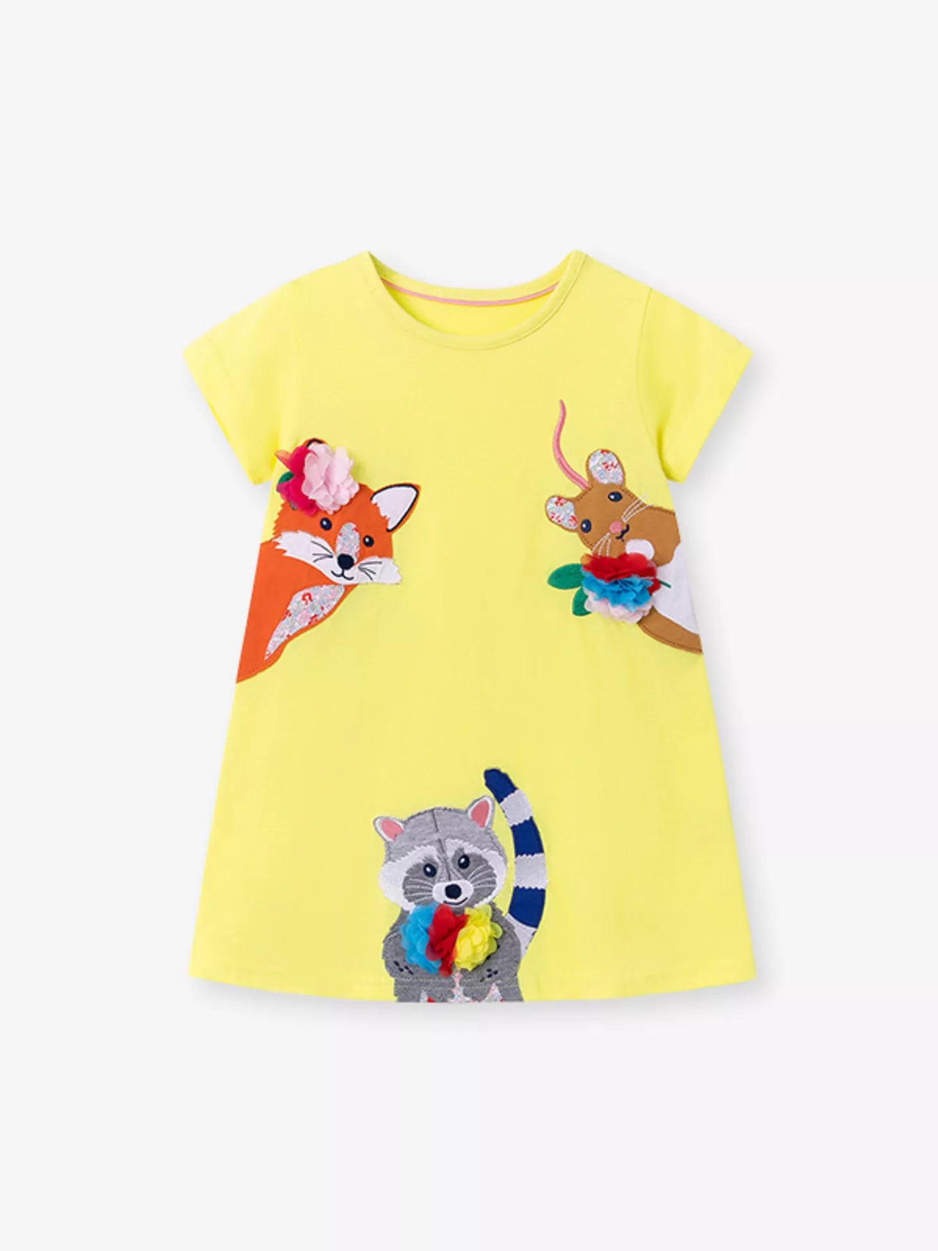 Children's Cartoon Animal Casual Dress