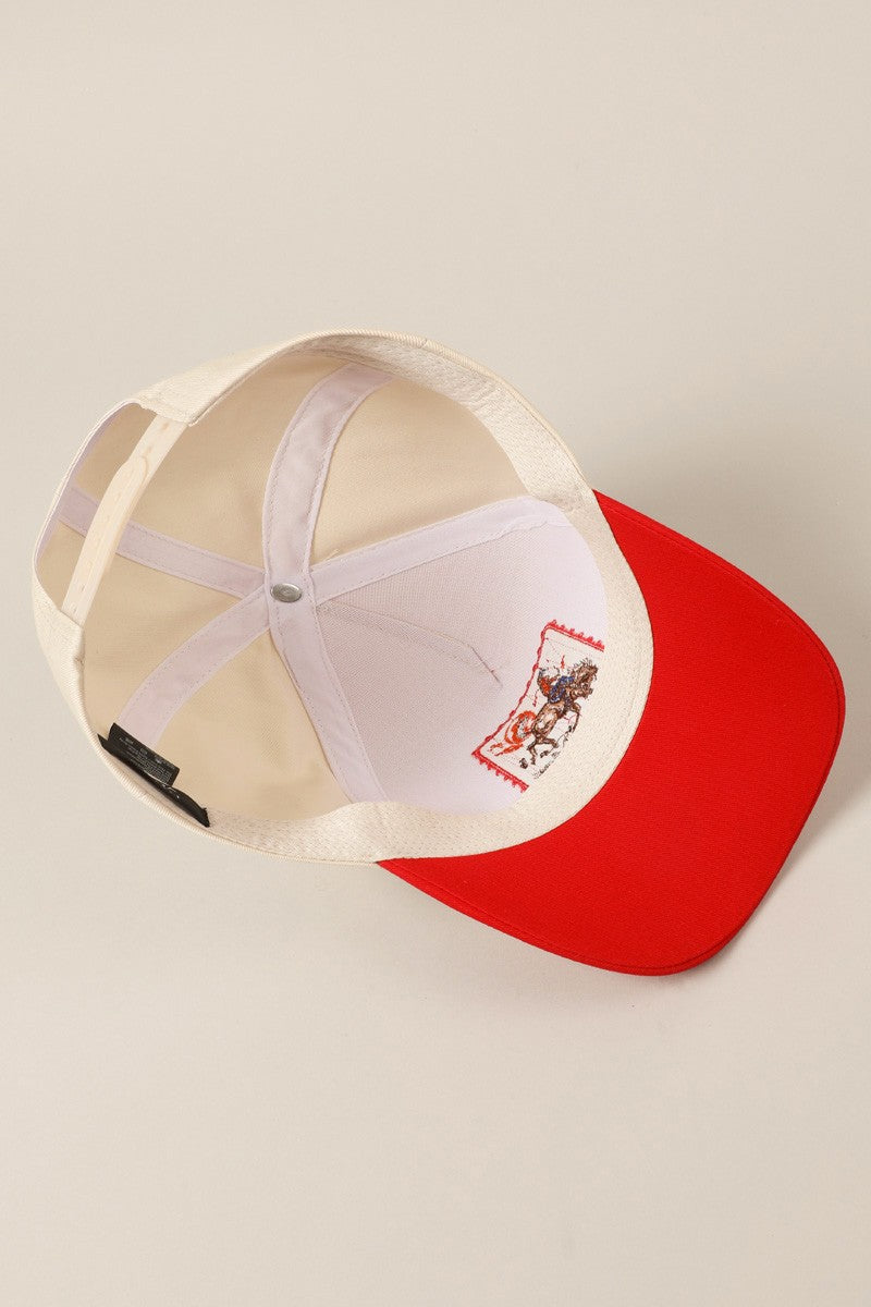 Howdy Cowboy Embroidered Hat