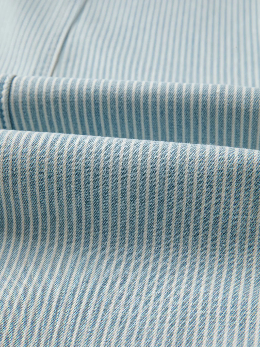 Stripe Mid Rise Drawstring Waist Jeans