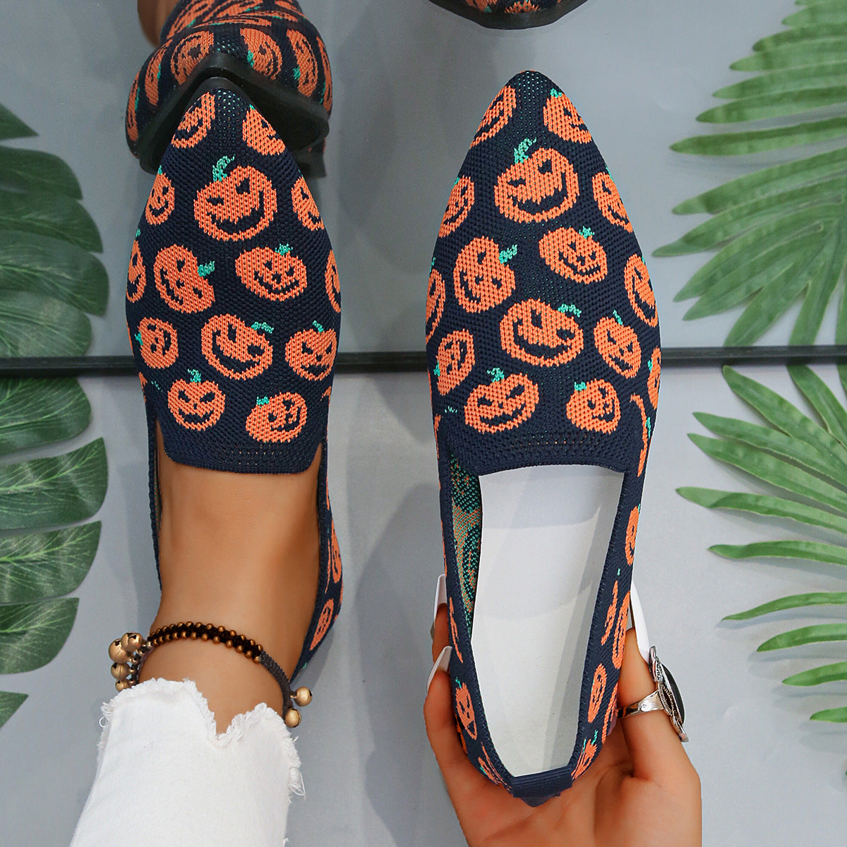 Point Toe Slip-Ons