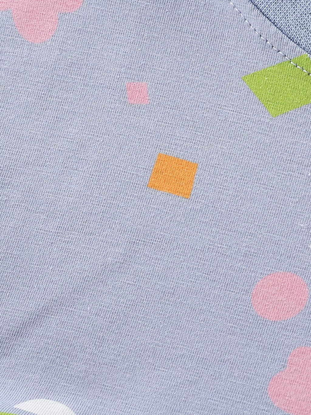 Children's Printed Short Sleeve Casual Dress