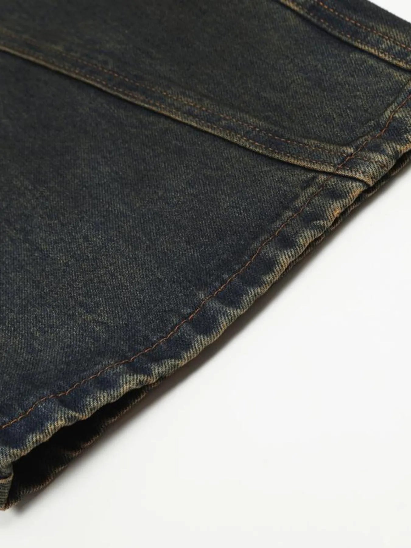 Men's Washed Flare Jeans