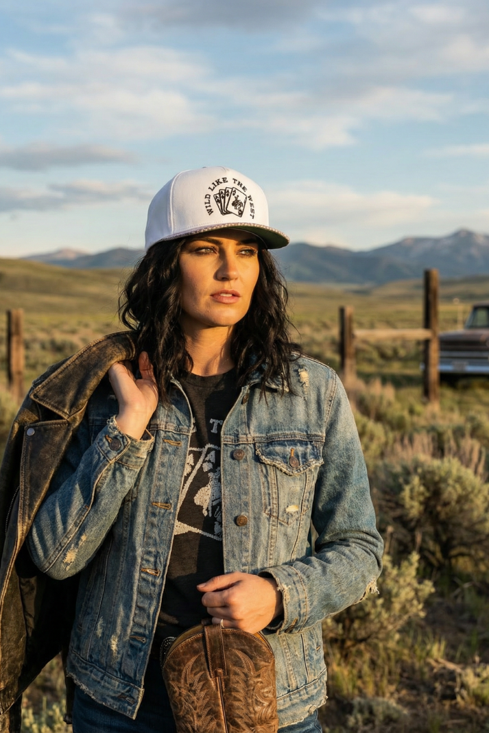 TRR - Cotton Structured Hat - WILD LIKE THE WEST