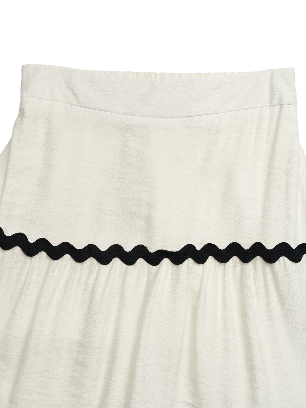 Tiered Flowy Midi Skirt