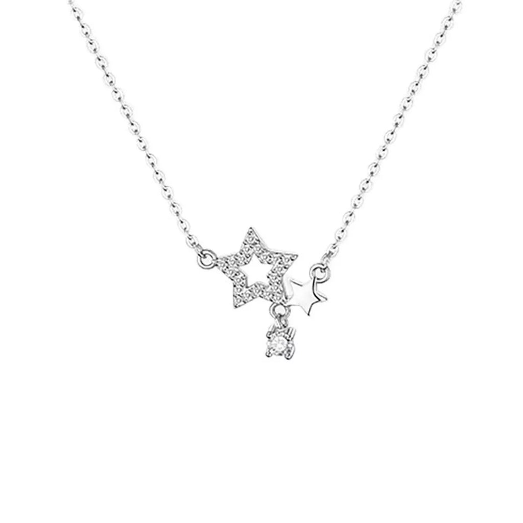 925 Sterling Silver Star Necklace