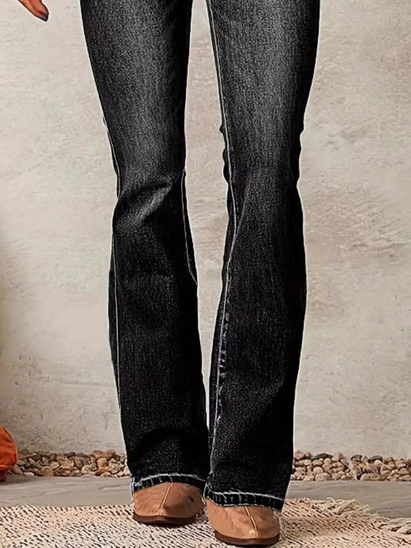 High-Waisted Flare Jeans