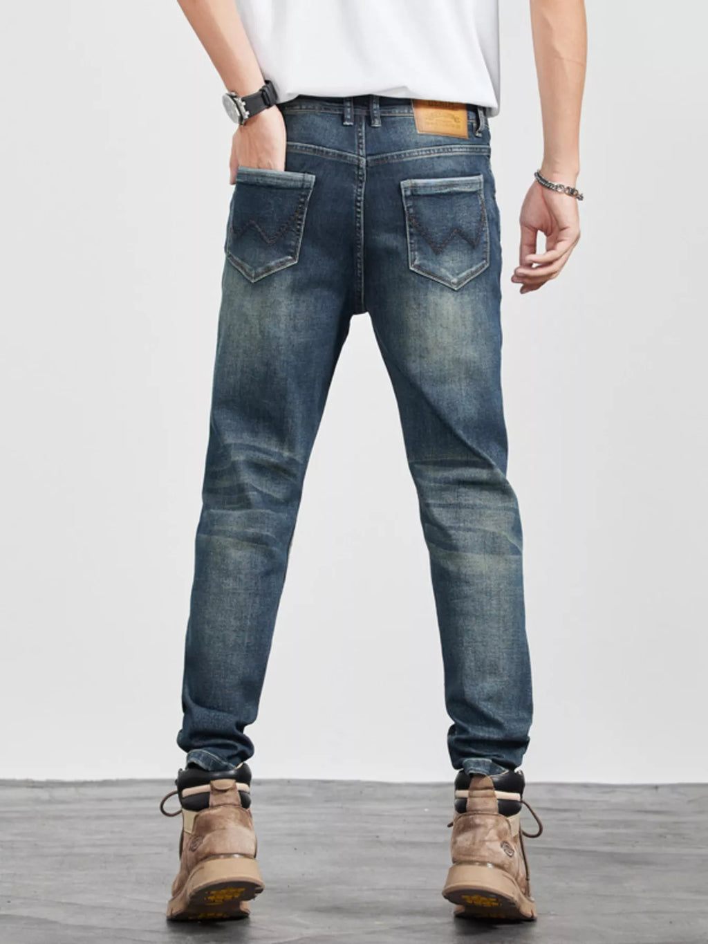 Men's Wash Slim Fit Jeans