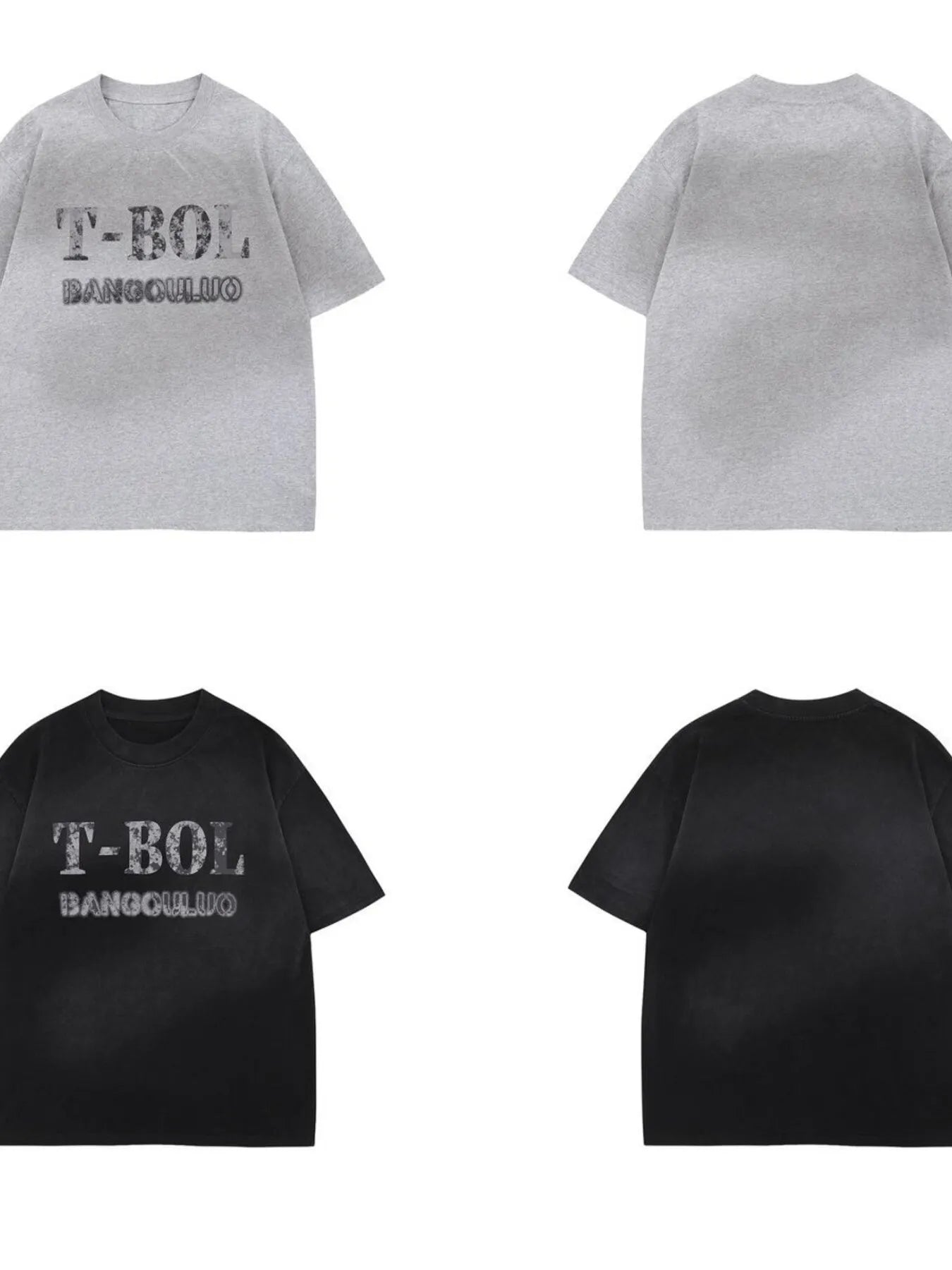 Men's Letter Graphic Round Neck Short Sleeve T-Shirt