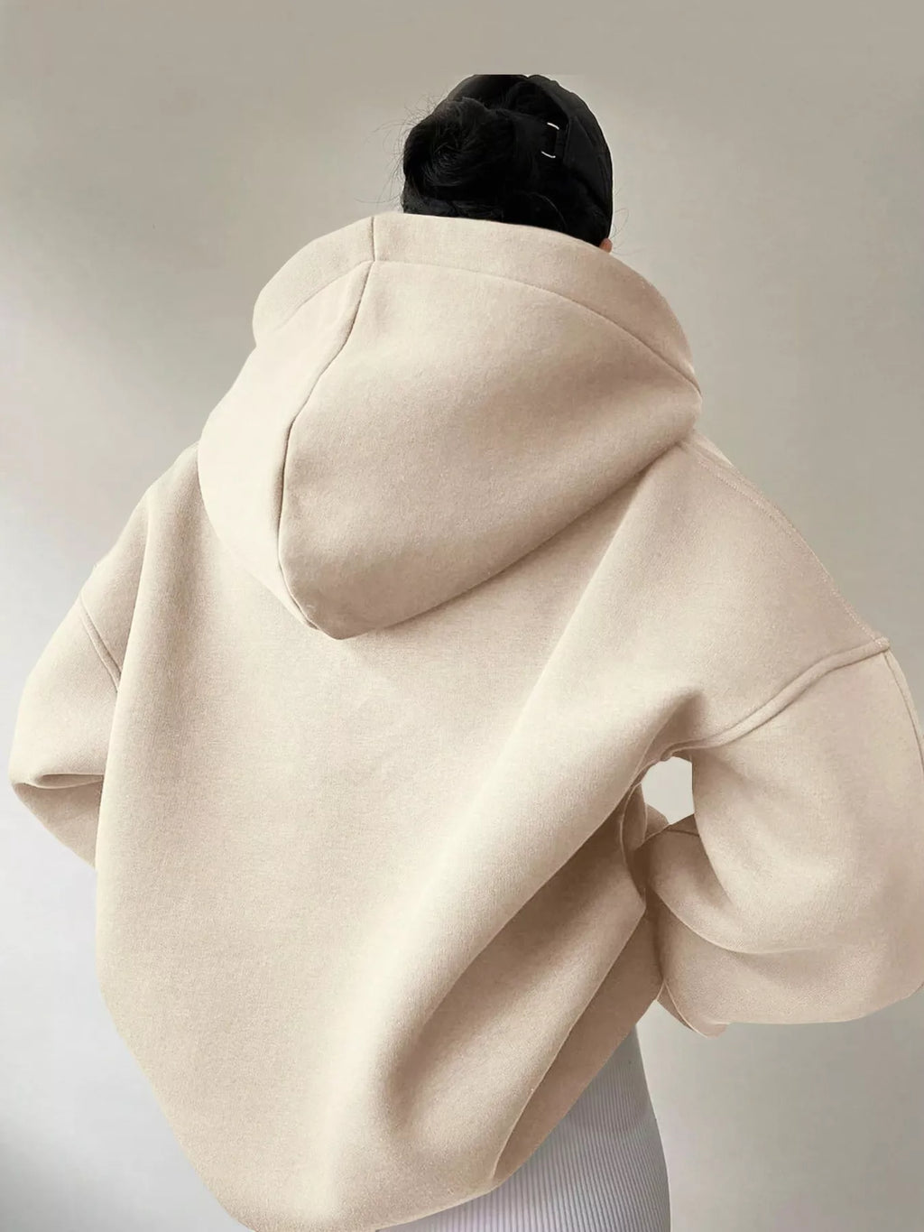 Dropped Shoulder Long Sleeve Sweatshirt