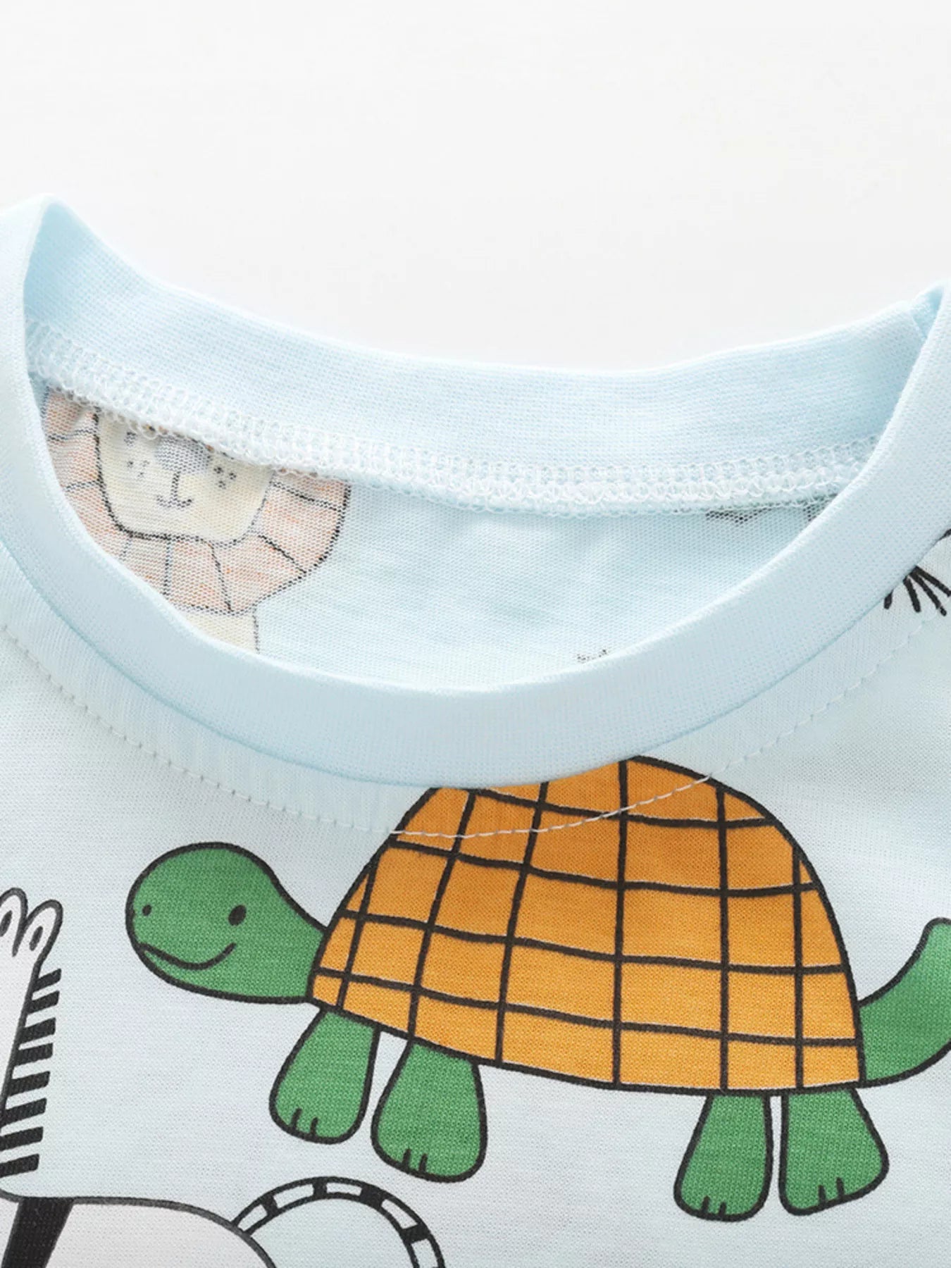 Children's Animal Print Short Sleeve Tee